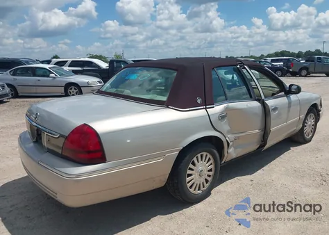 2006 Mercury Grand Marquis Ls из США, поврежденный, VIN 2MEFM75V66X647166